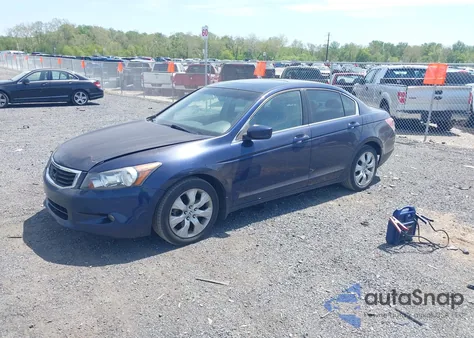 2008 Honda Accord 2.4 Ex-L из США, поврежденный, VIN 1HGCP26808A039292